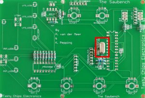 16 MHz crystal on the digital board